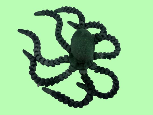 Рухома іграшка - Восьминіг зелений