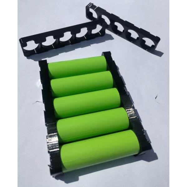 Холдер для акумуляторів 5x1 18650