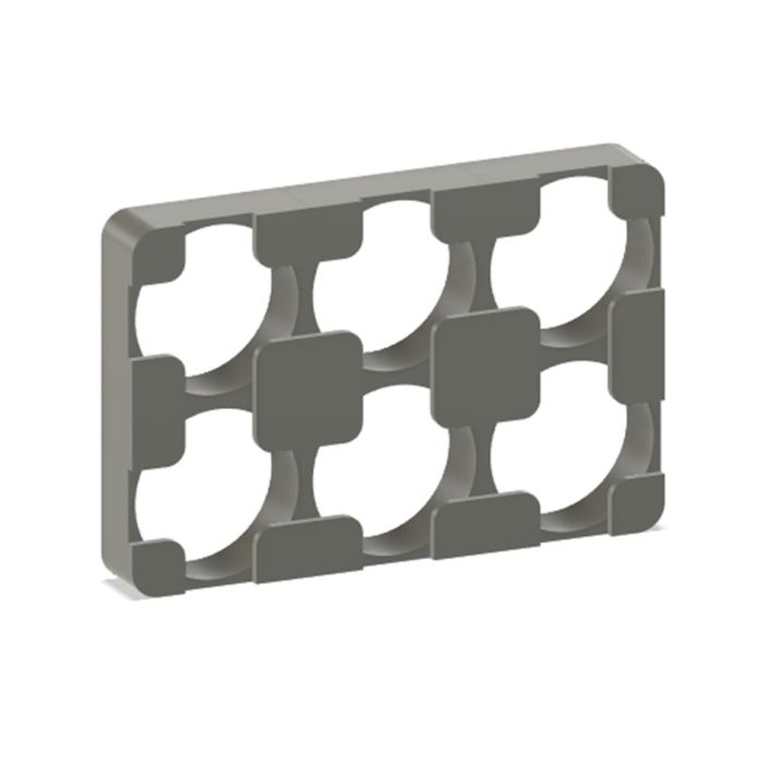 Холдер для акумуляторів 3x2 18650 3dholder18650-3X2