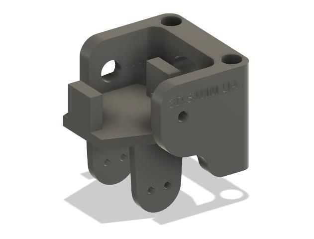 Механізм повороту відеокамер DJI O3 з цифровим сервоприводом EMAX ES08MDII для 10 дюймових FPV дронів