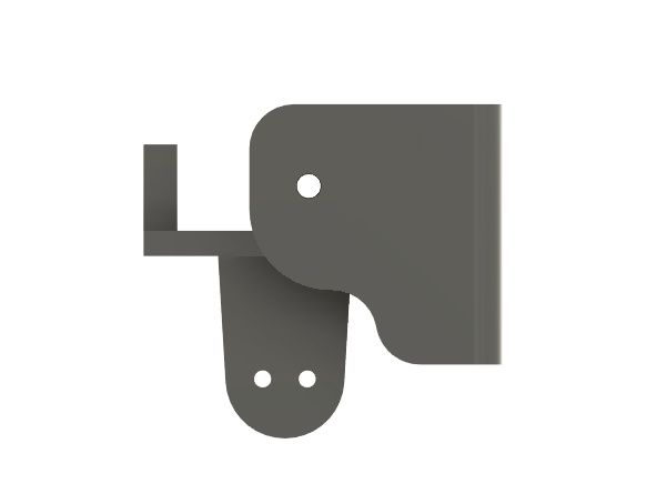 Механізм повороту відеокамер DJI O3 з цифровим сервоприводом EMAX ES08MDII для 10 дюймових FPV дронів