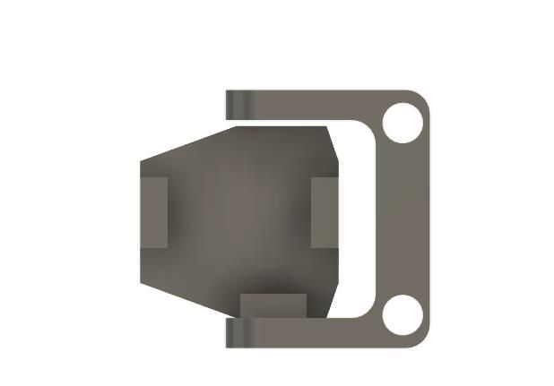 Механізм повороту відеокамер DJI O3 з цифровим сервоприводом EMAX ES08MDII для 10 дюймових FPV дронів