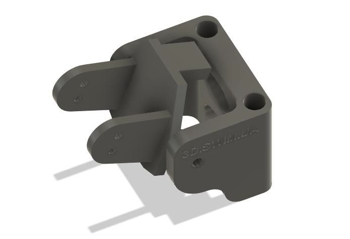 Механізм повороту відеокамер DJI O3 з цифровим сервоприводом EMAX ES08MDII для 10 дюймових FPV дронів