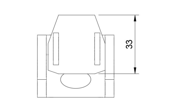 Механізм повороту відеокамер DJI O3 з цифровим сервоприводом EMAX ES08MDII для 10 дюймових FPV дронів