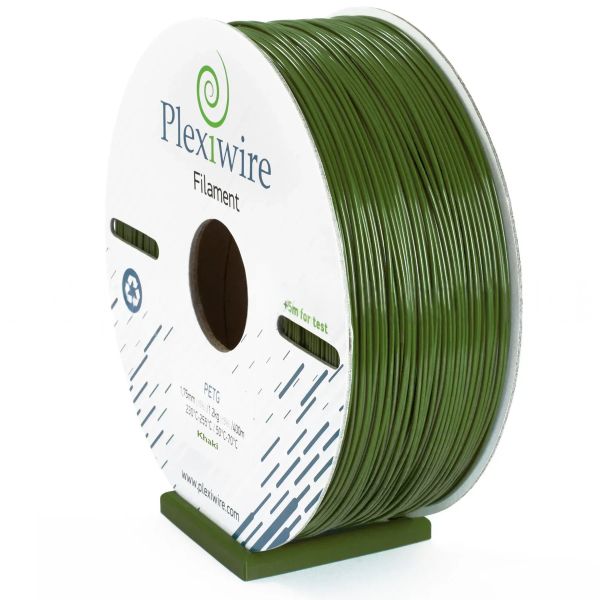 PETG пластик для 3D принтера хакі 400м / 1,2кг / 1,75мм