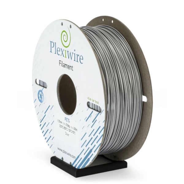 PETG пластик для 3D принтера срібло 1,75мм (400м / 1,2кг)